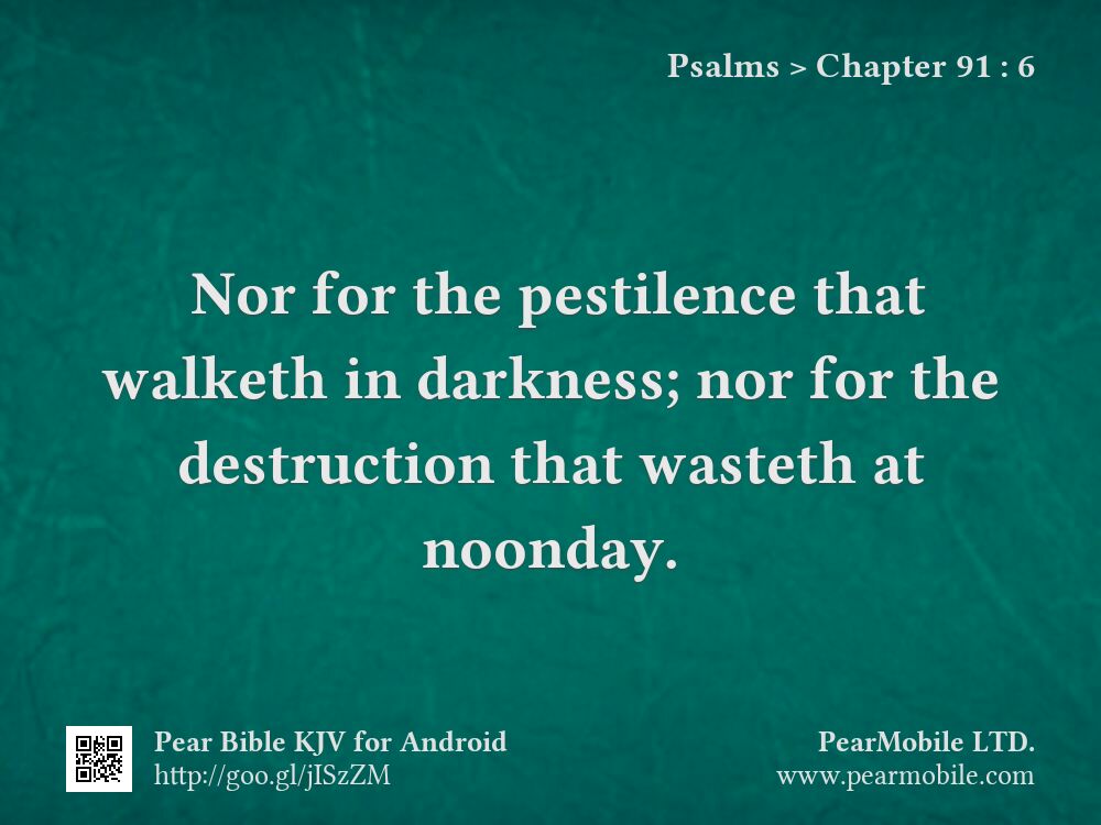 Psalms, Chapter 91:6